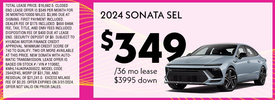 sonata lease special