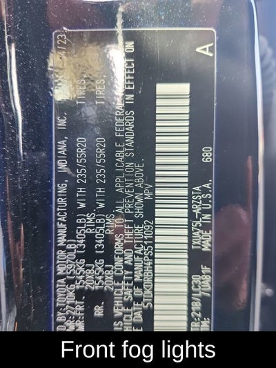 2023 Toyota Highlander XSE