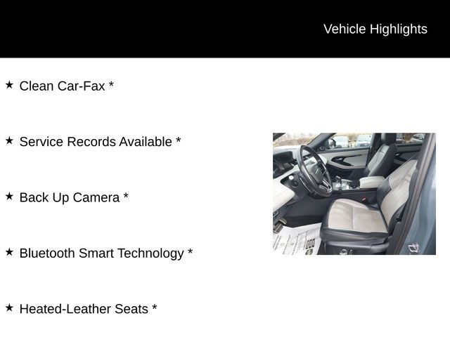 2021 Land Rover Range Rover Evoque Dynamic