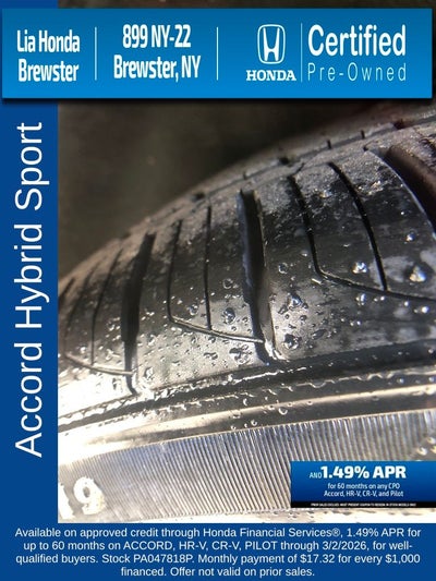 2023 Honda Accord Hybrid Sport