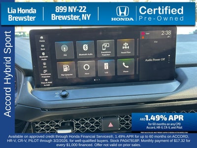 2023 Honda Accord Hybrid Sport