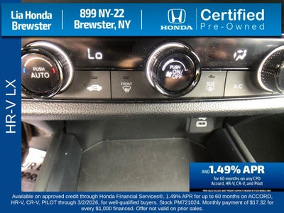 2023 Honda HR-V LX