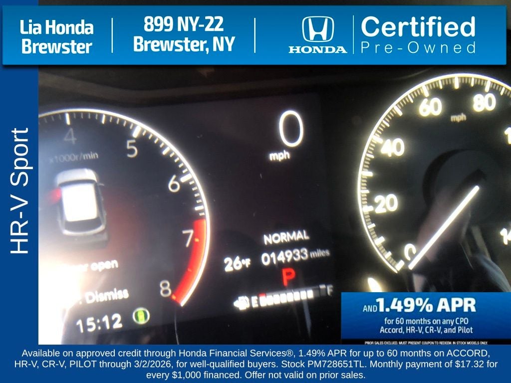 2023 Honda HR-V Sport