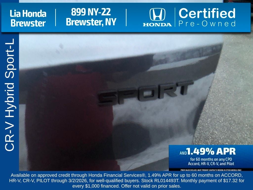 2024 Honda CR-V Hybrid Sport-L