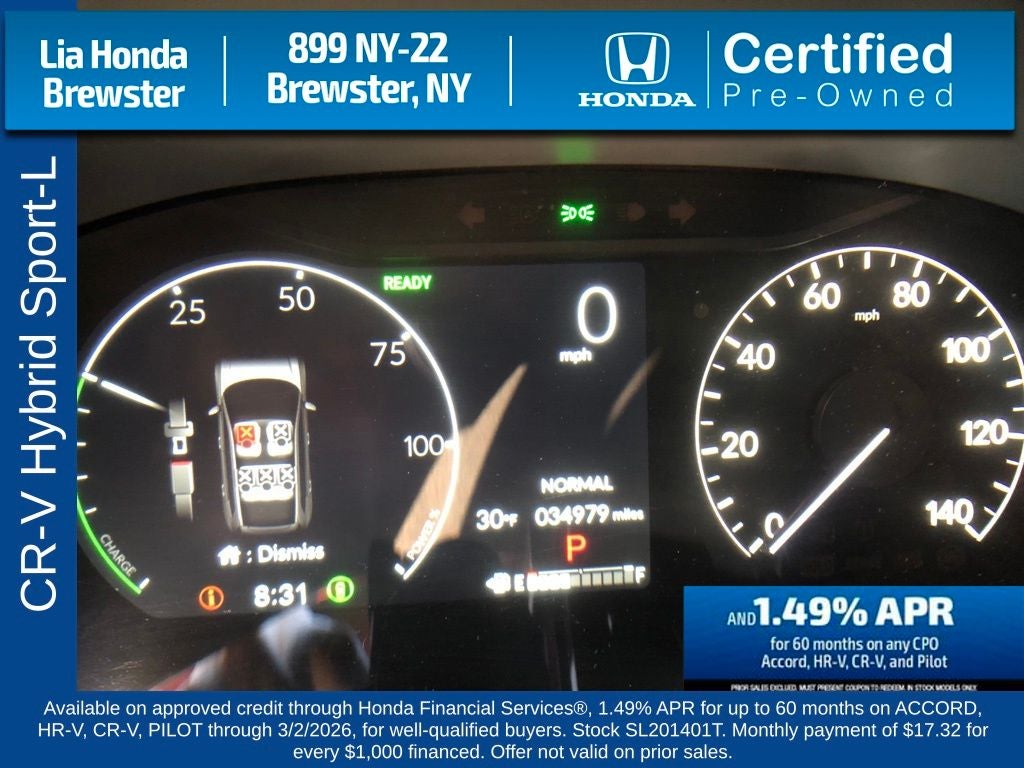 2025 Honda CR-V Hybrid Sport-L