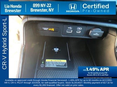 2025 Honda CR-V Hybrid Sport-L