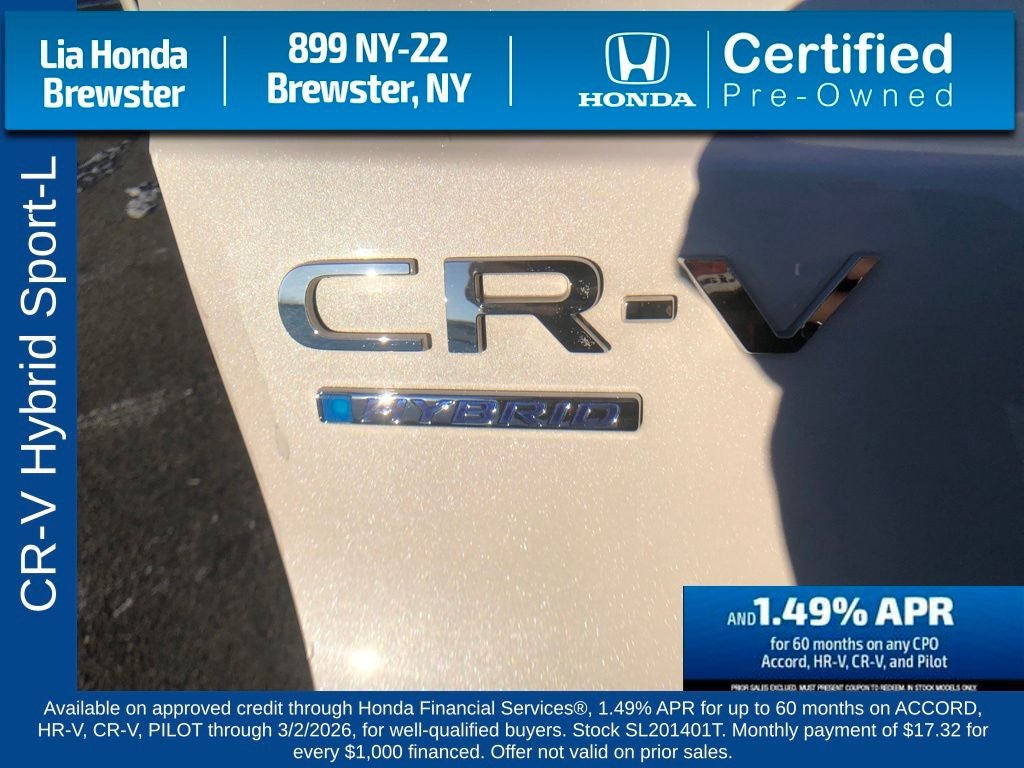 2025 Honda CR-V Hybrid Sport-L