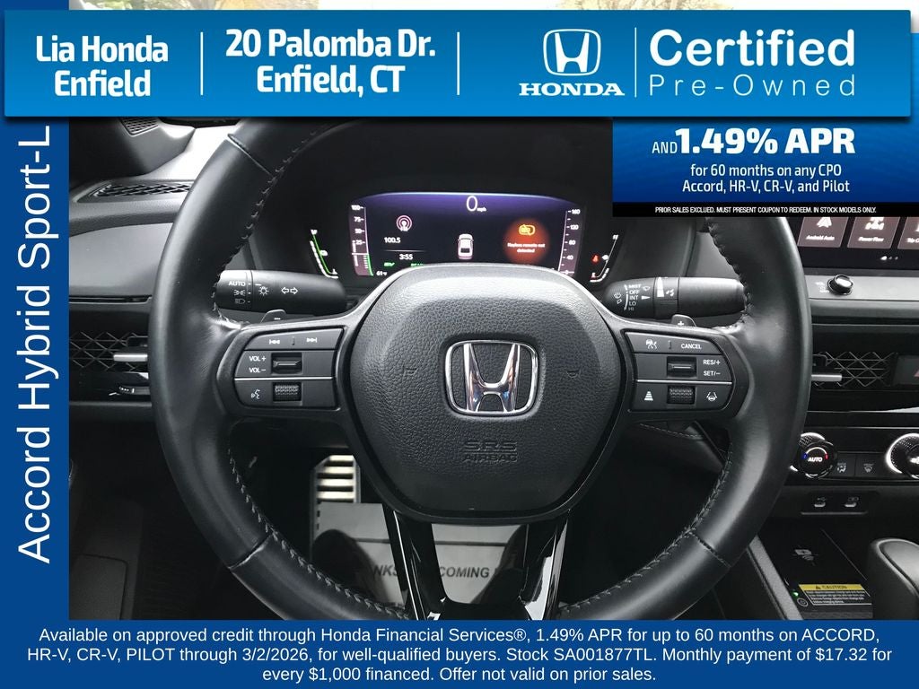 2025 Honda Accord Hybrid Sport-L