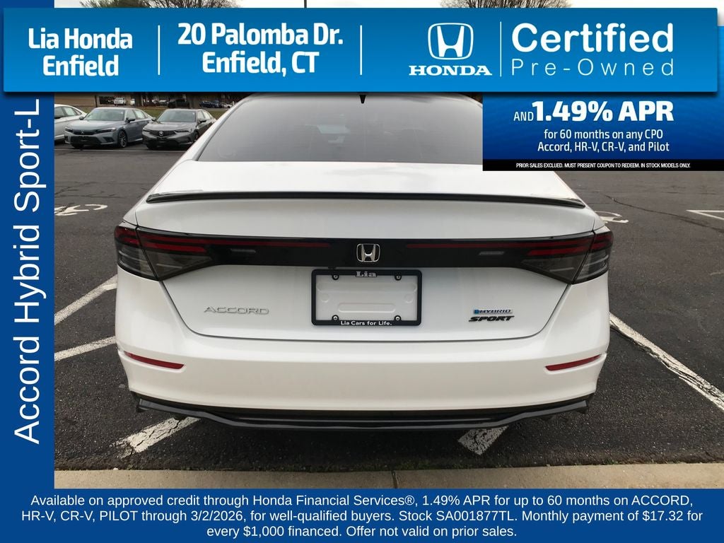 2025 Honda Accord Hybrid Sport-L