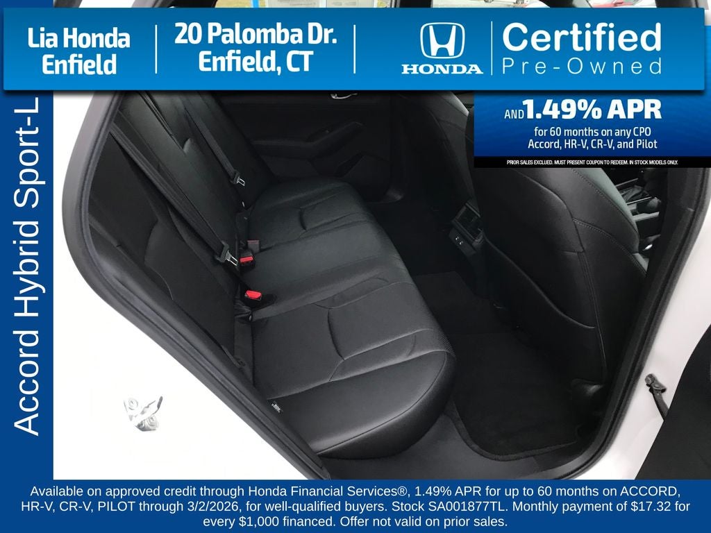 2025 Honda Accord Hybrid Sport-L