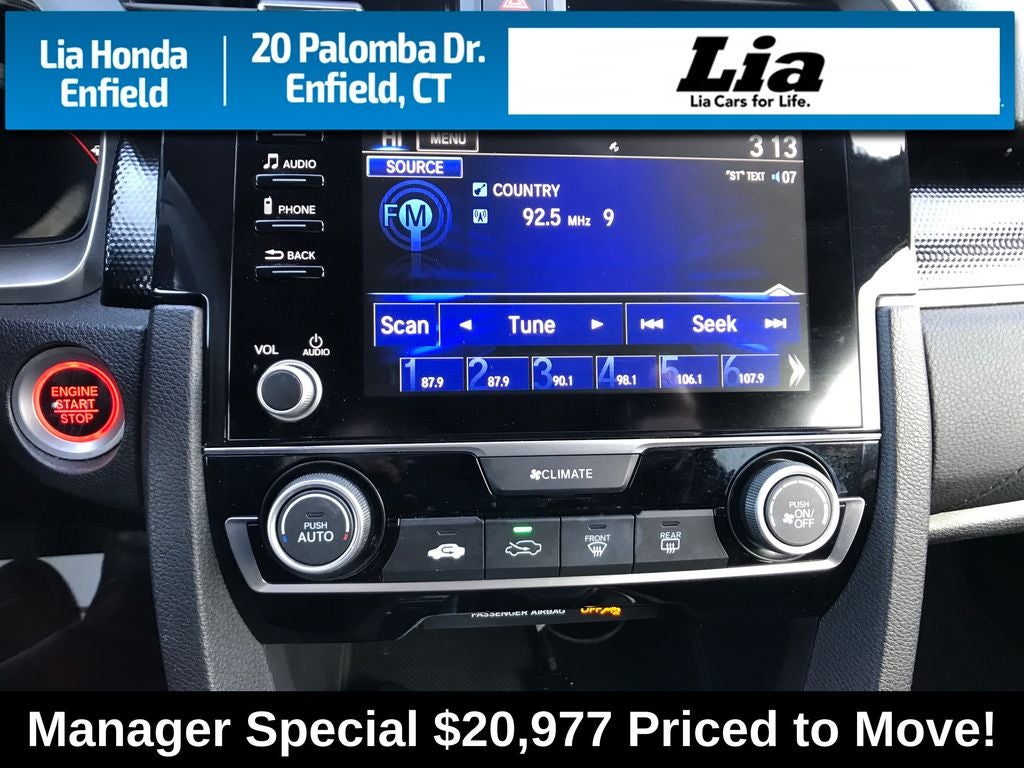 2019 Honda Civic Sport