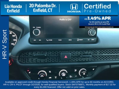 2025 Honda HR-V Sport