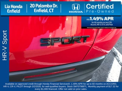 2025 Honda HR-V Sport