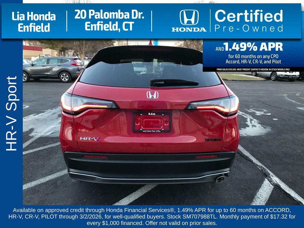 2025 Honda HR-V Sport