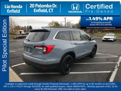 2022 Honda Pilot Special Edition