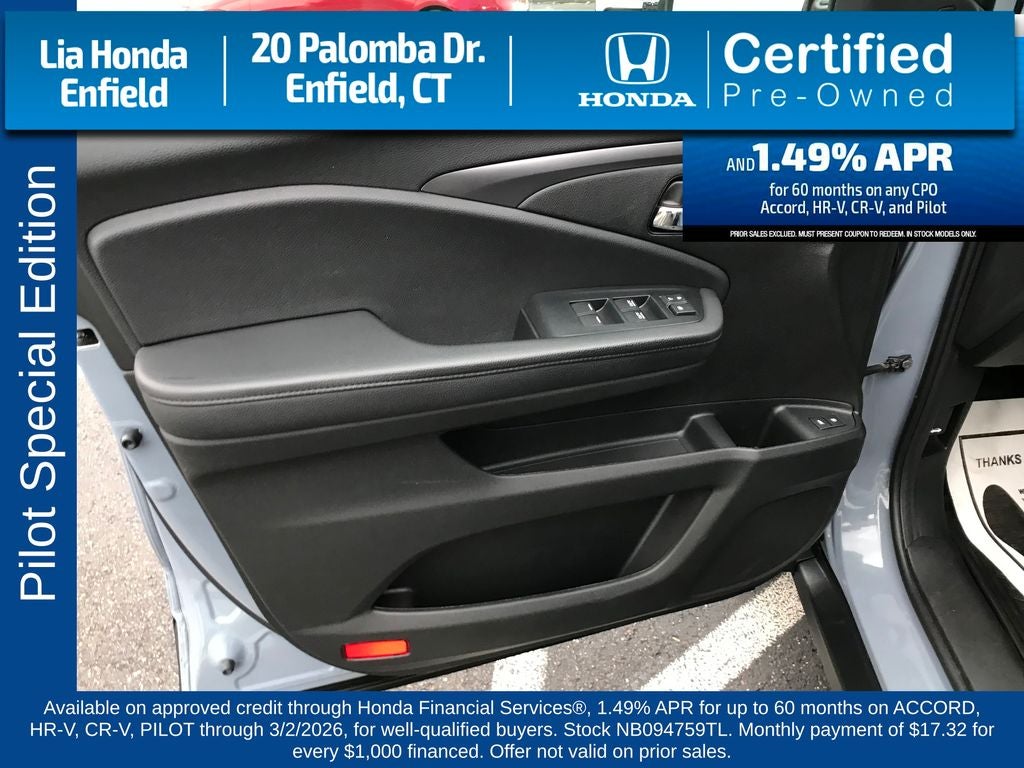 2022 Honda Pilot Special Edition