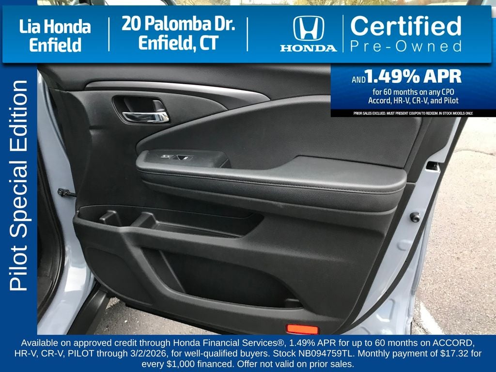 2022 Honda Pilot Special Edition