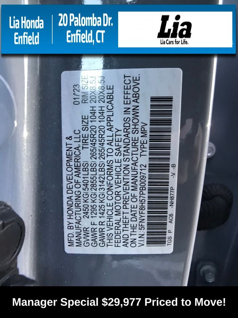 2023 Honda Passport EX-L