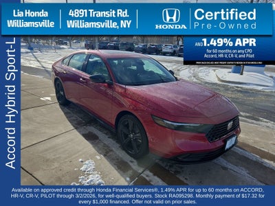 2024 Honda Accord Hybrid Sport-L