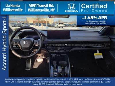 2024 Honda Accord Hybrid Sport-L