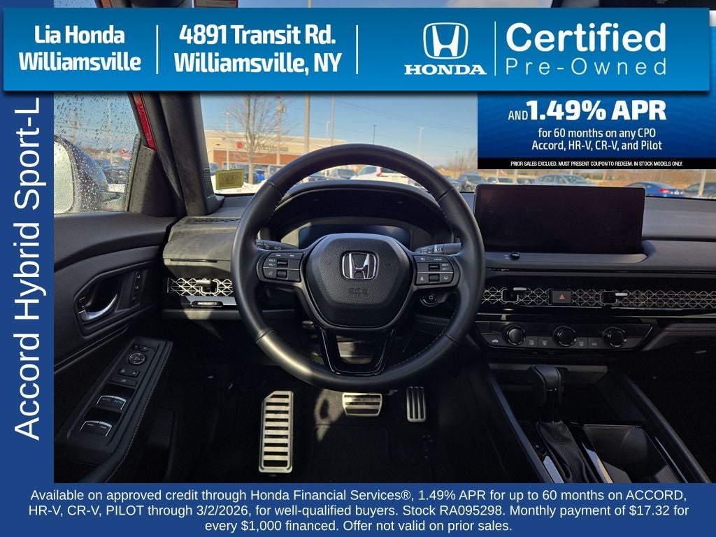 2024 Honda Accord Hybrid Sport-L
