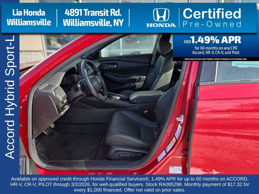 2024 Honda Accord Hybrid Sport-L