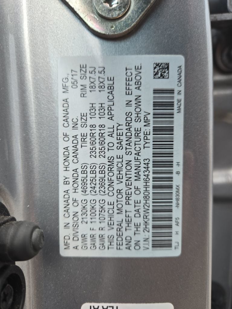 2017 Honda CR-V EX-L