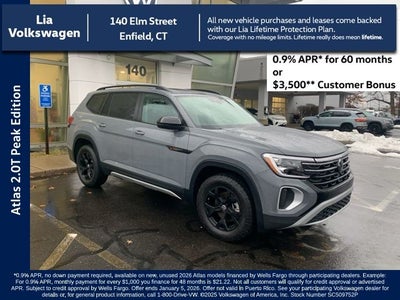 2025 Volkswagen Atlas 2.0T Peak Edition