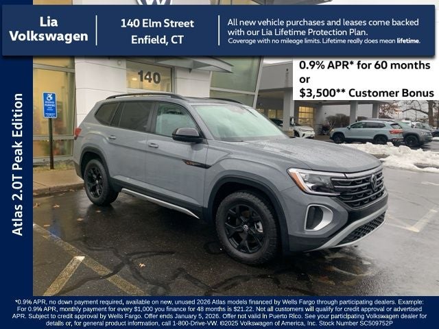 2025 Volkswagen Atlas 2.0T Peak Edition