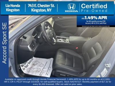 2022 Honda Accord Sport Special Edition