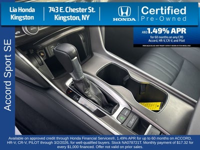 2022 Honda Accord Sport Special Edition