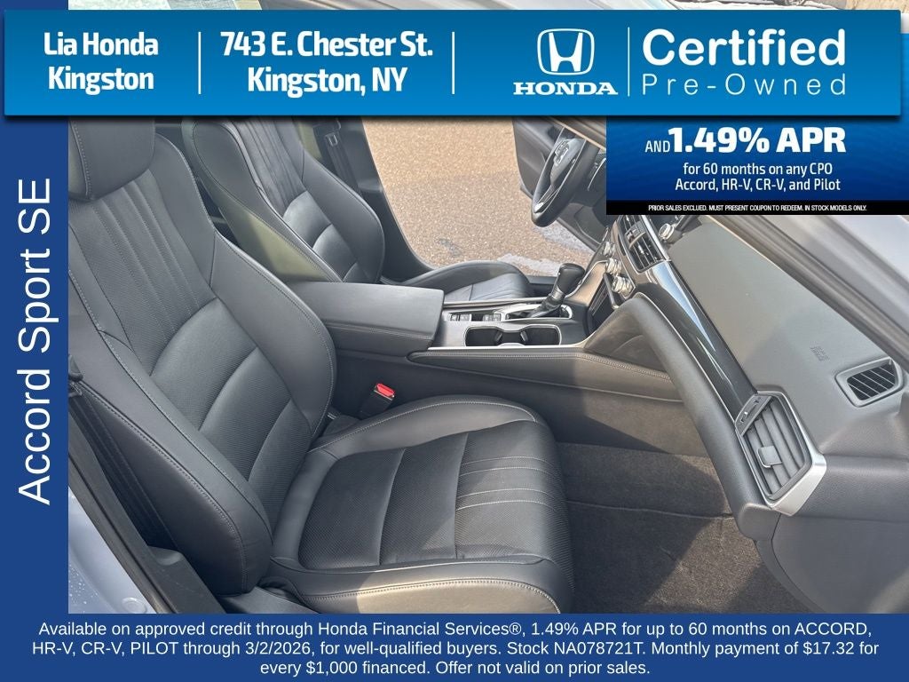2022 Honda Accord Sport Special Edition