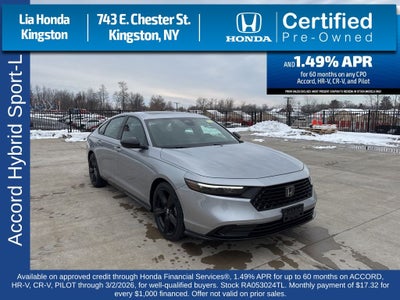 2024 Honda Accord Hybrid Sport-L