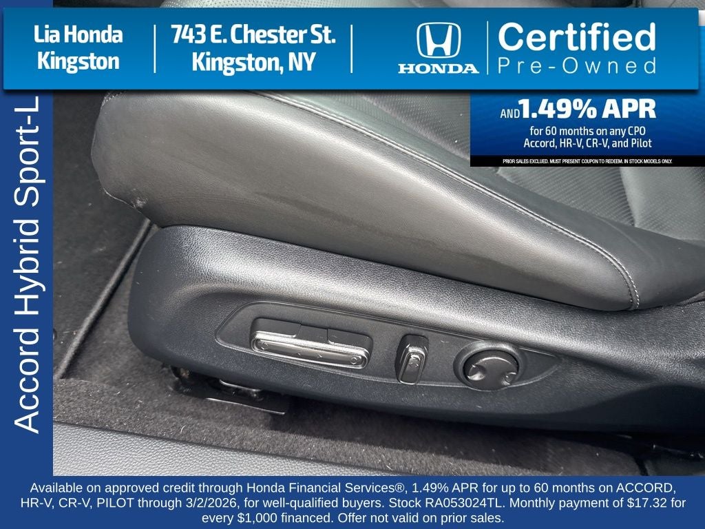 2024 Honda Accord Hybrid Sport-L