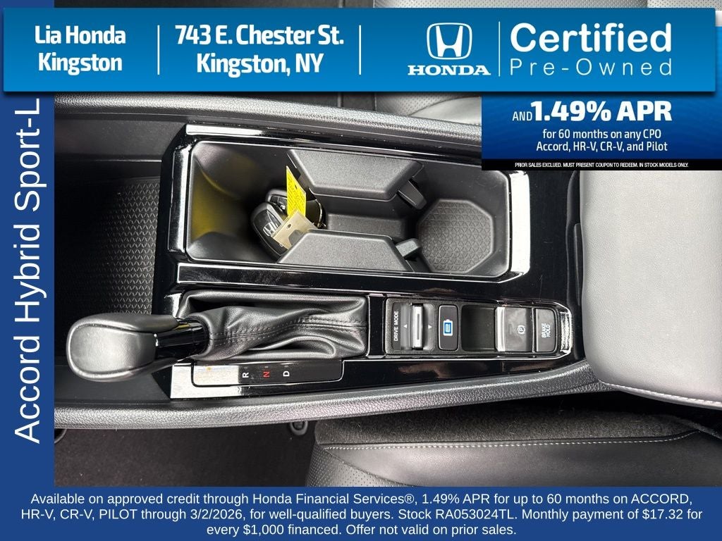 2024 Honda Accord Hybrid Sport-L