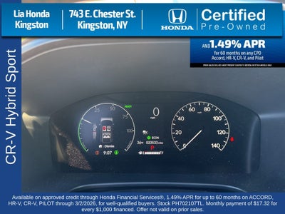 2023 Honda CR-V Hybrid Sport