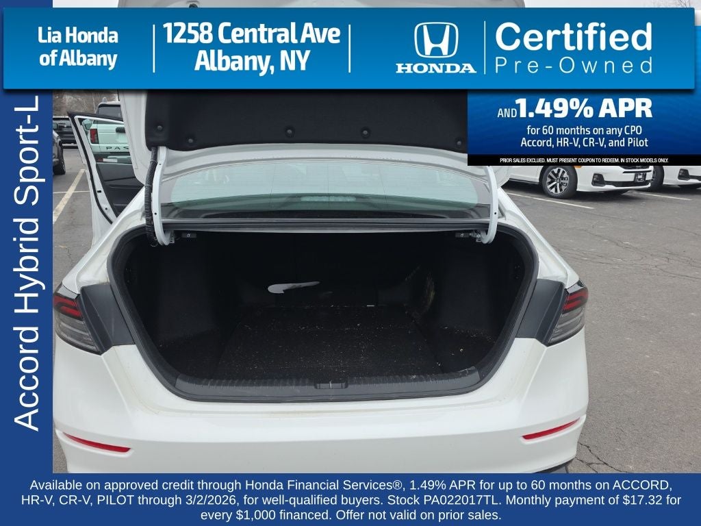 2023 Honda Accord Hybrid Sport-L