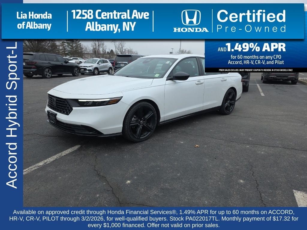 2023 Honda Accord Hybrid Sport-L
