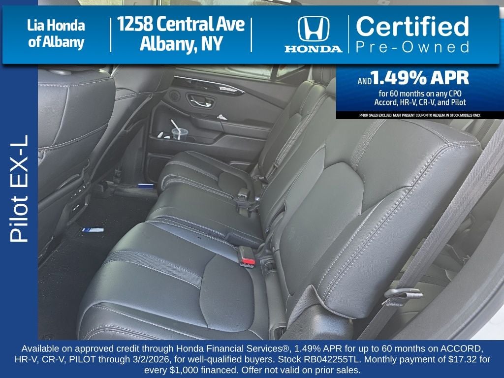 2024 Honda Pilot EX-L 8 Passenger