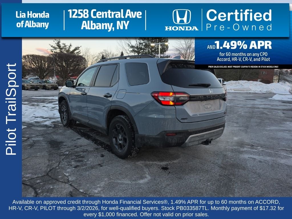 2023 Honda Pilot TrailSport