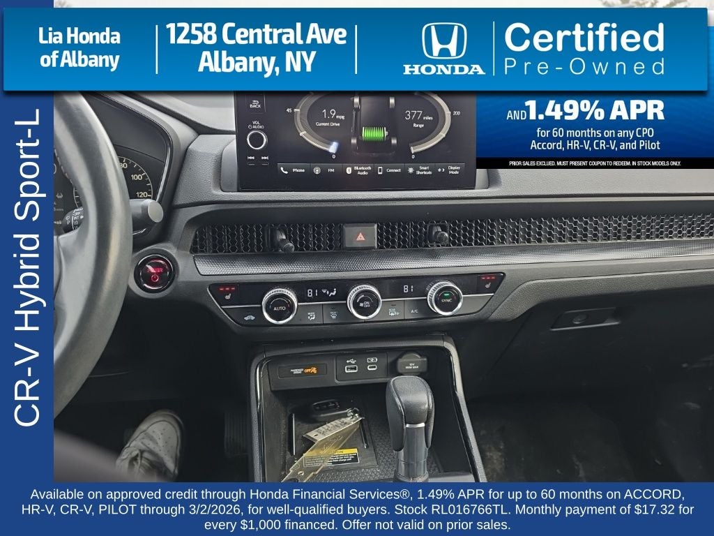 2024 Honda CR-V Hybrid Sport-L