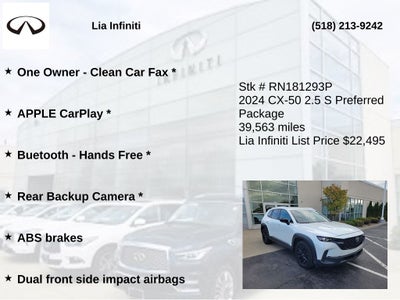 2024 Mazda Mazda CX-50 2.5 S Preferred Package