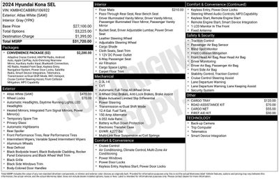 2024 Hyundai KONA SEL