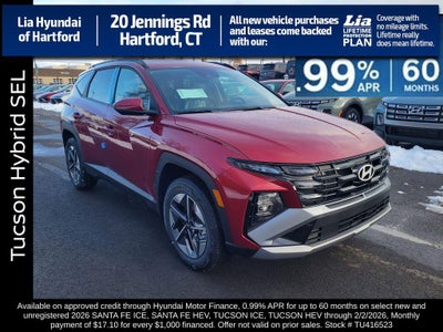 2026 Hyundai TUCSON HYBRID SEL AWD