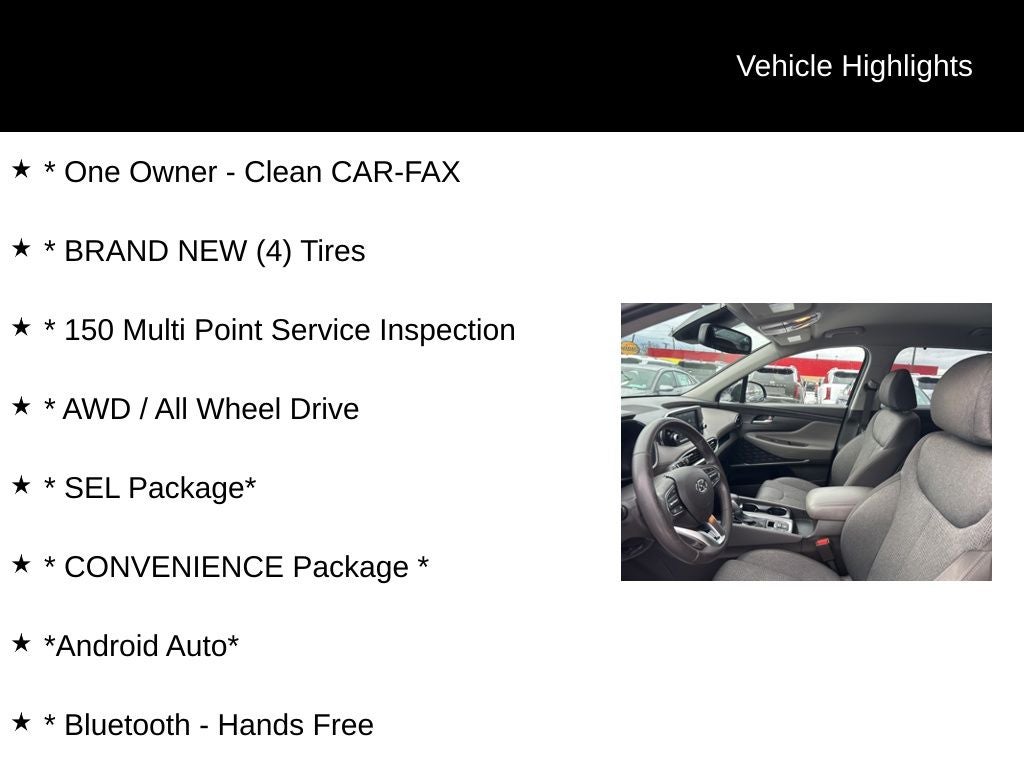 2020 Hyundai SANTA FE SEL