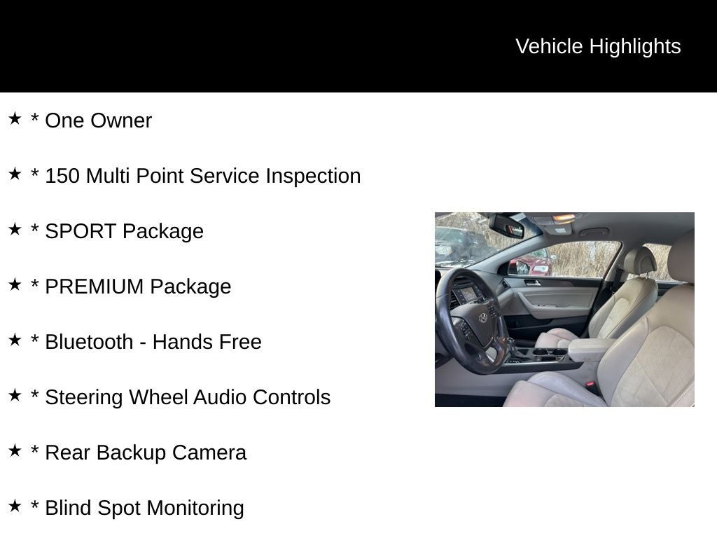 2015 Hyundai SONATA Sport