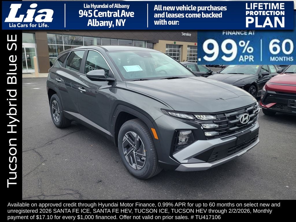 2026 Hyundai TUCSON HYBRID Blue