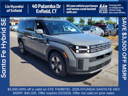 2026 Hyundai SANTA FE HYBRID SE