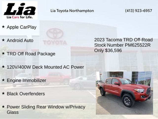 2023 Toyota Tacoma TRD Off-Road V6