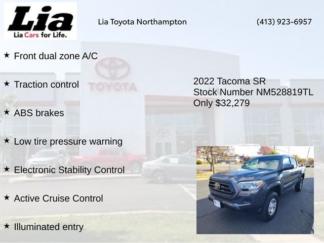 2022 Toyota Tacoma SR V6
